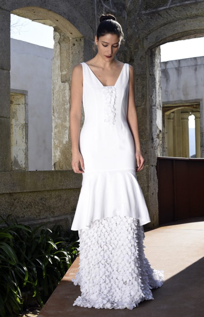 Crepe Fabric for Wedding Dresses 