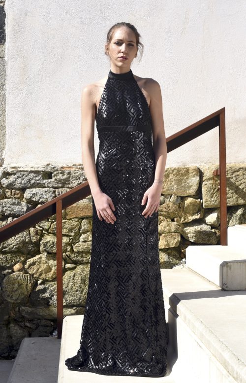 Vestido Largo  Fiesta y Eventos Javier Barrio Tokio 56B