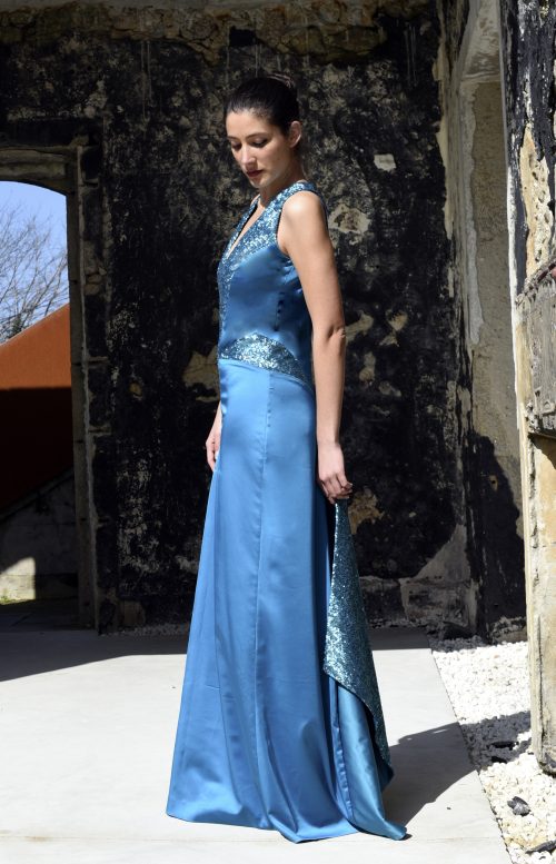 Vestido Largo Fiesta y Eventos Javier Barrio Sonia 8A