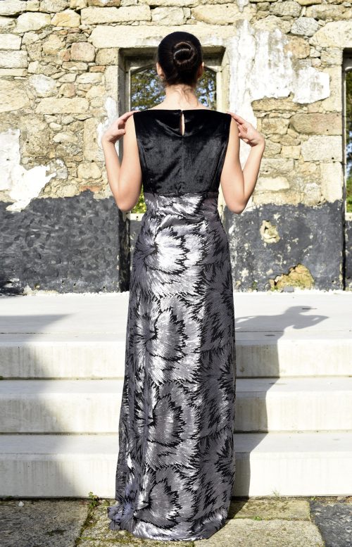 Vestido Largo Fiesta y Eventos Javier Barrio Eclipse 45B